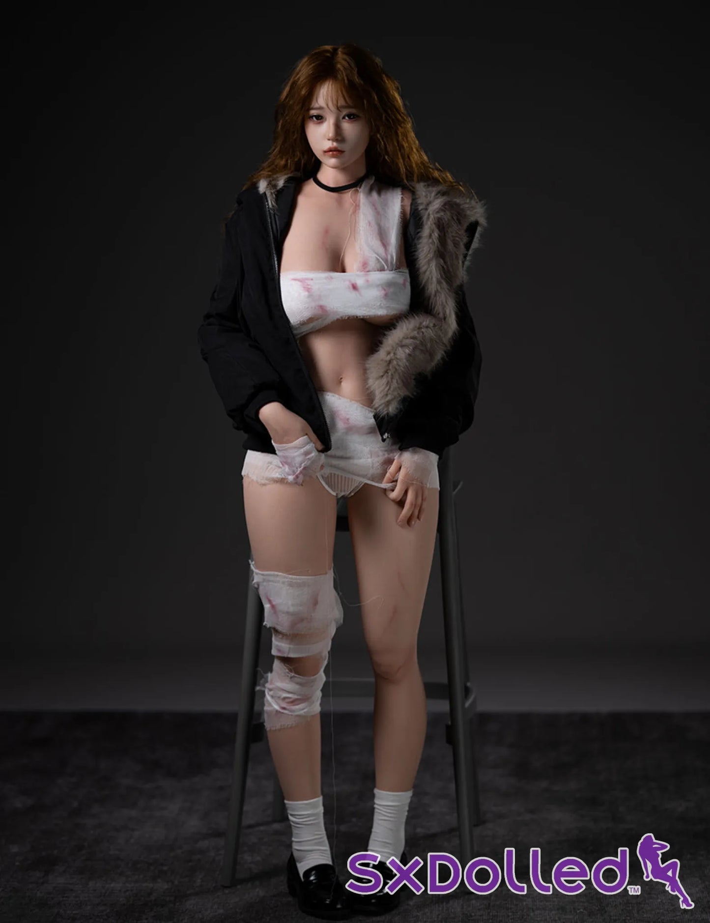 Liang (E-Cup) (162cm) | Injured Cute Korean Sex Doll | Top CY Doll E-Cup / 162cm / Brunette Sex Doll