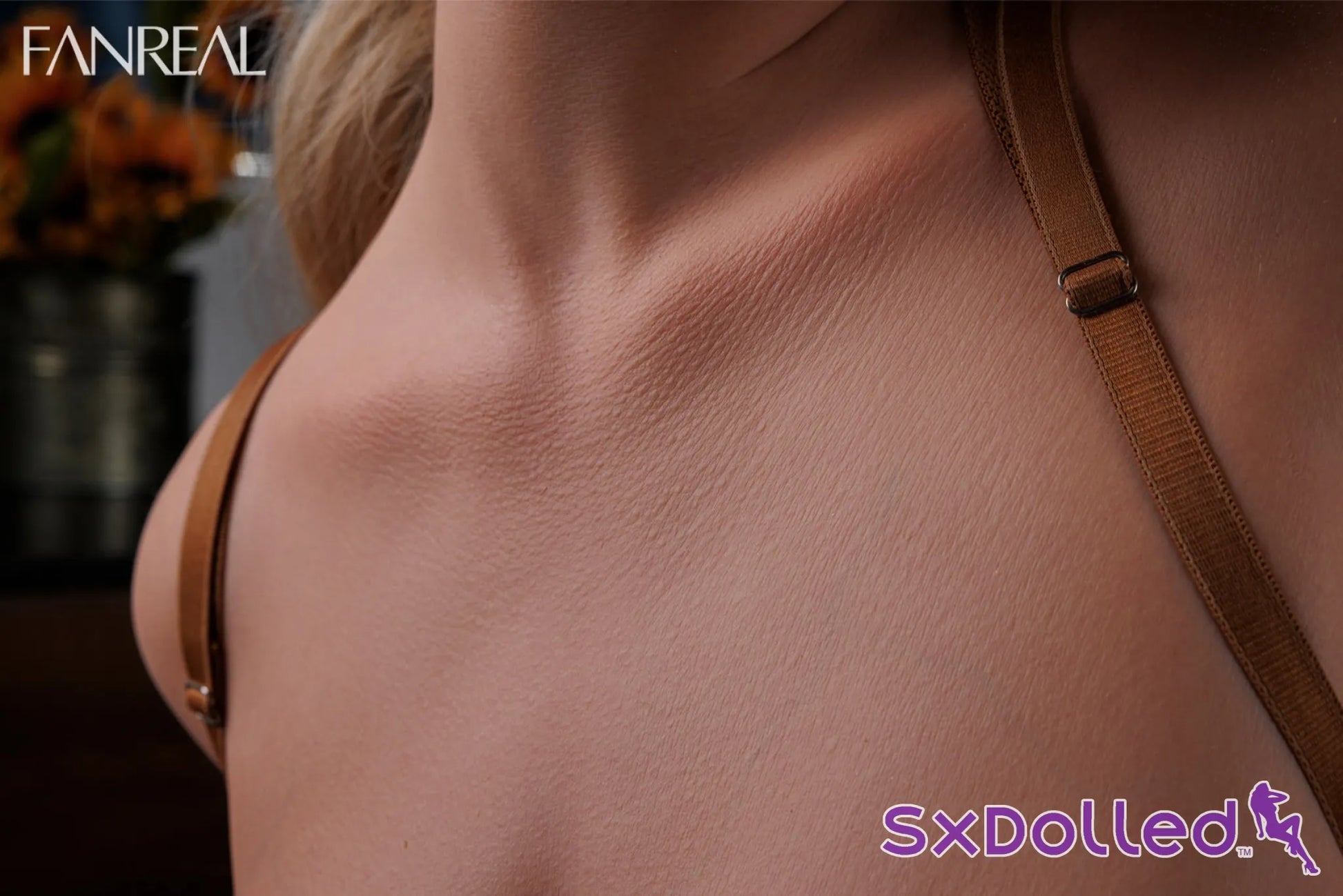 Lila H (F-Cup) (111cm) | Blonde Caucasian Doll Torso | Fanreal F-Cup / 111cm / Blonde Sex Doll