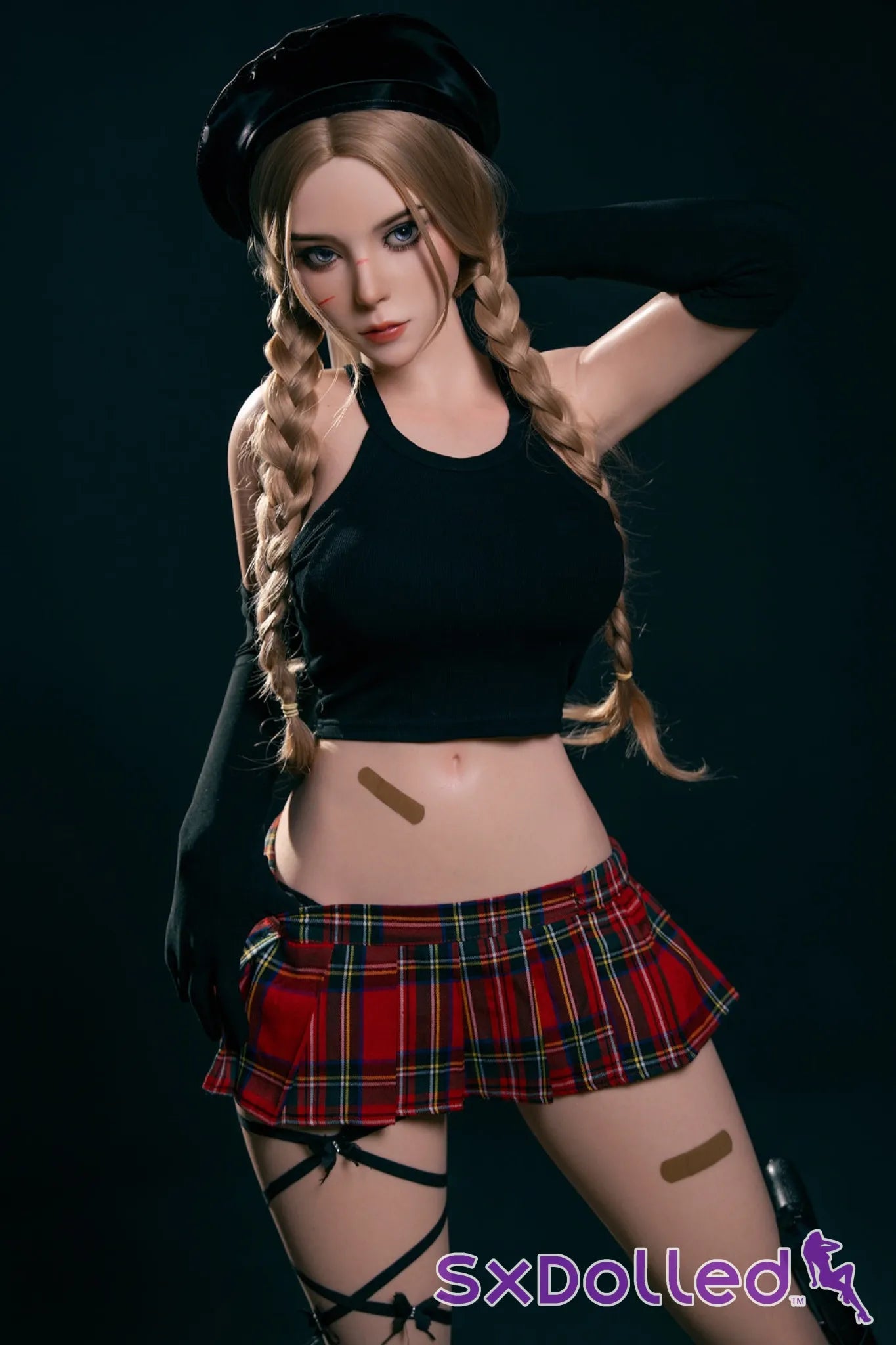 Lilia (D-Cup) (164cm) | Blonde Braided Pigtails Sex Doll | Rosretty D-Cup / 164cm / Blonde Sex Doll