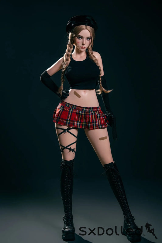 Lilia (D-Cup) (164cm) | Blonde Braided Pigtails Sex Doll | Rosretty D-Cup / 164cm / Blonde Sex Doll