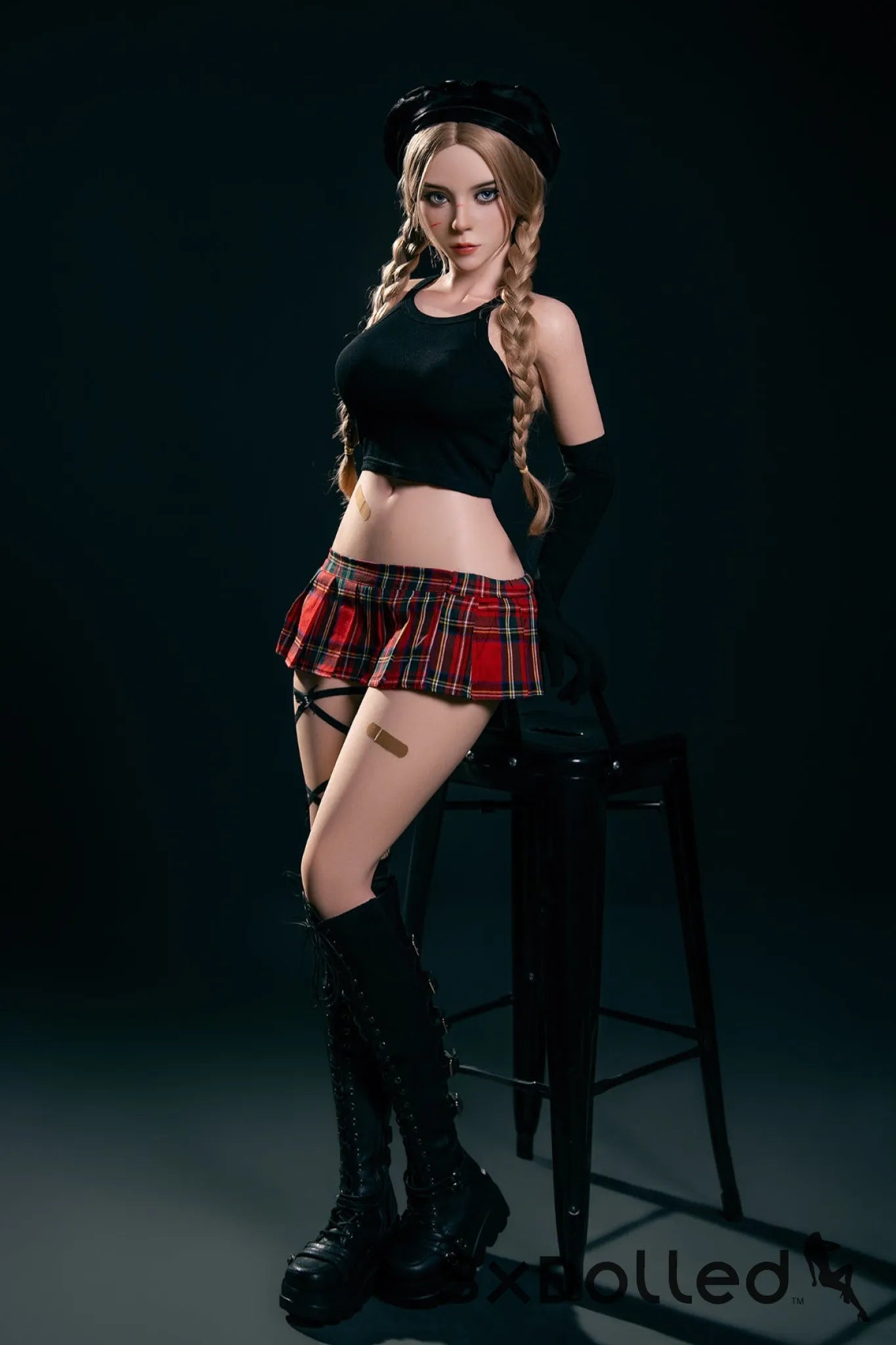 Lilia (D-Cup) (164cm) | Blonde Braided Pigtails Sex Doll | Rosretty D-Cup / 164cm / Blonde Sex Doll