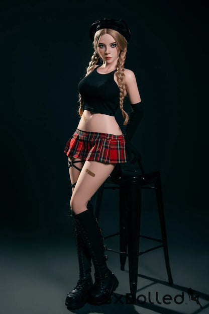 Lilia (D-Cup) (164cm) | Blonde Braided Pigtails Sex Doll | Rosretty D-Cup / 164cm / Blonde Sex Doll