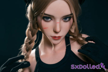 Lilia (D-Cup) (164cm) | Blonde Braided Pigtails Sex Doll | Rosretty D-Cup / 164cm / Blonde Sex Doll
