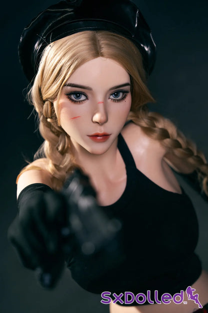 Lilia (D-Cup) (164cm) | Blonde Braided Pigtails Sex Doll | Rosretty D-Cup / 164cm / Blonde Sex Doll