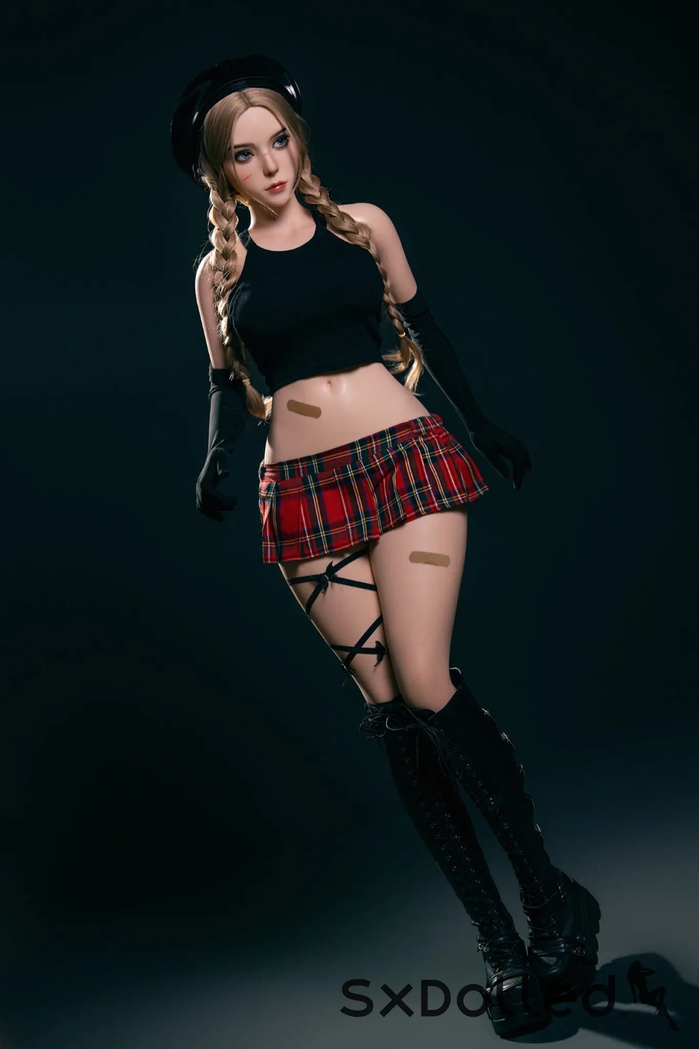 Lilia (D-Cup) (164cm) | Blonde Braided Pigtails Sex Doll | Rosretty D-Cup / 164cm / Blonde Sex Doll