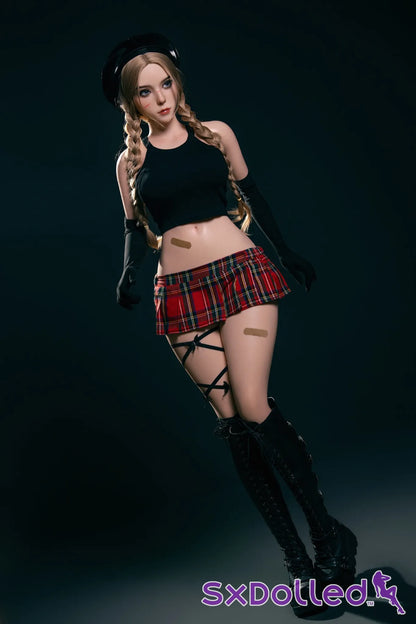 Lilia (D-Cup) (164cm) | Blonde Braided Pigtails Sex Doll | Rosretty D-Cup / 164cm / Blonde Sex Doll