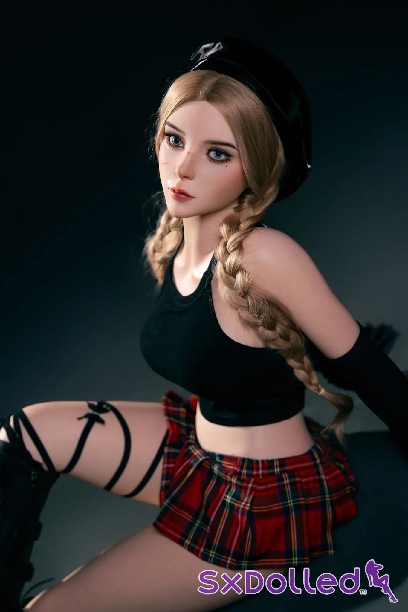 Lilia (D-Cup) (164cm) | Blonde Braided Pigtails Sex Doll | Rosretty D-Cup / 164cm / Blonde Sex Doll