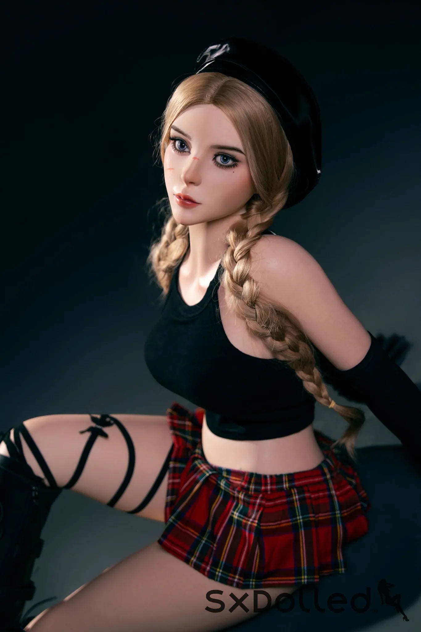 Lilia (D-Cup) (164cm) | Blonde Braided Pigtails Sex Doll | Rosretty D-Cup / 164cm / Blonde Sex Doll