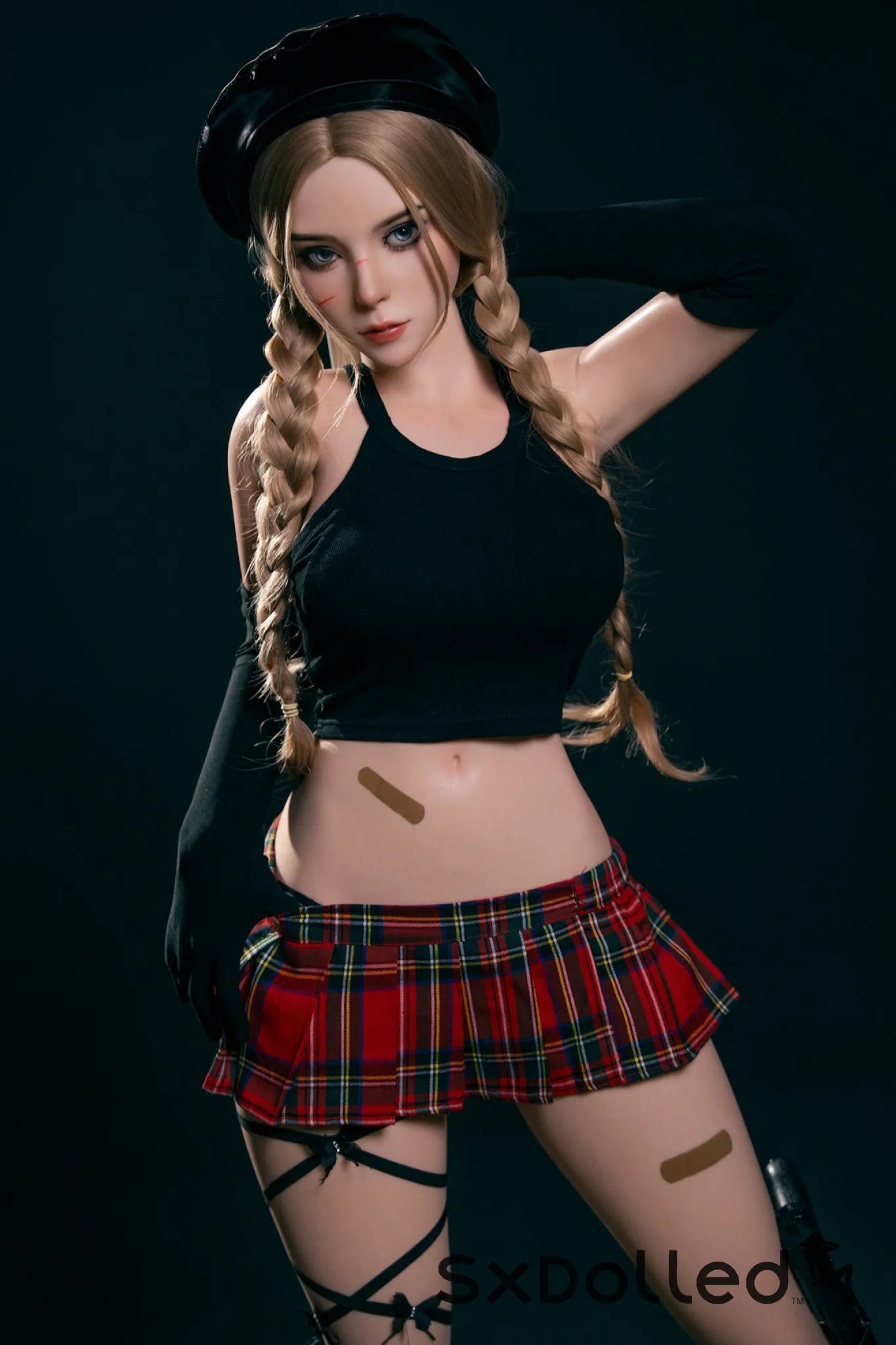 Lilia (D-Cup) (164cm) | Blonde Braided Pigtails Sex Doll | Rosretty D-Cup / 164cm / Blonde Sex Doll