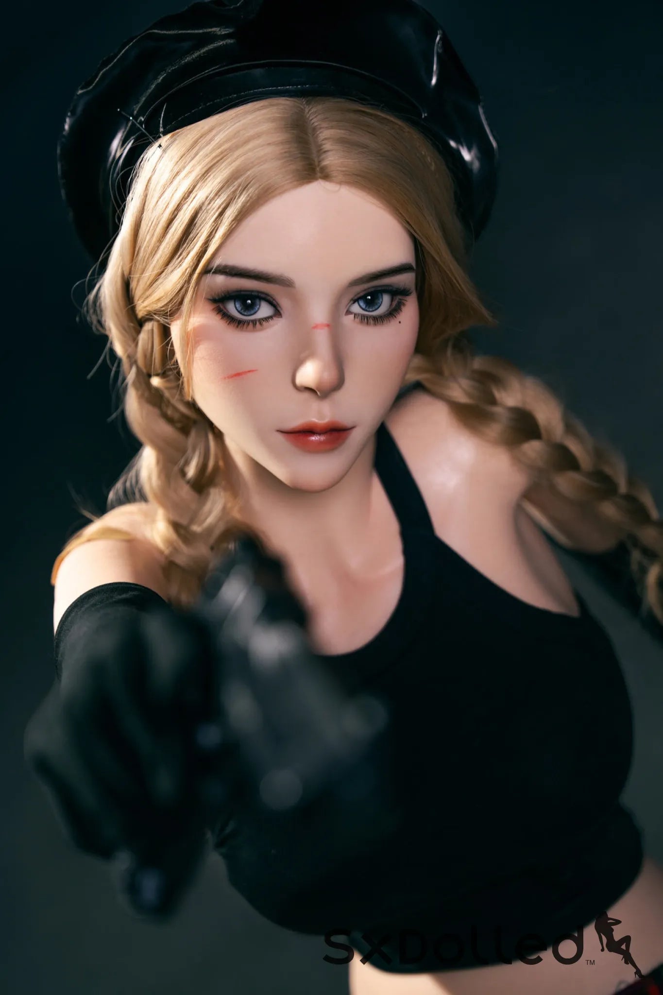 Lilia (D-Cup) (164cm) | Blonde Braided Pigtails Sex Doll | Rosretty D-Cup / 164cm / Blonde Sex Doll