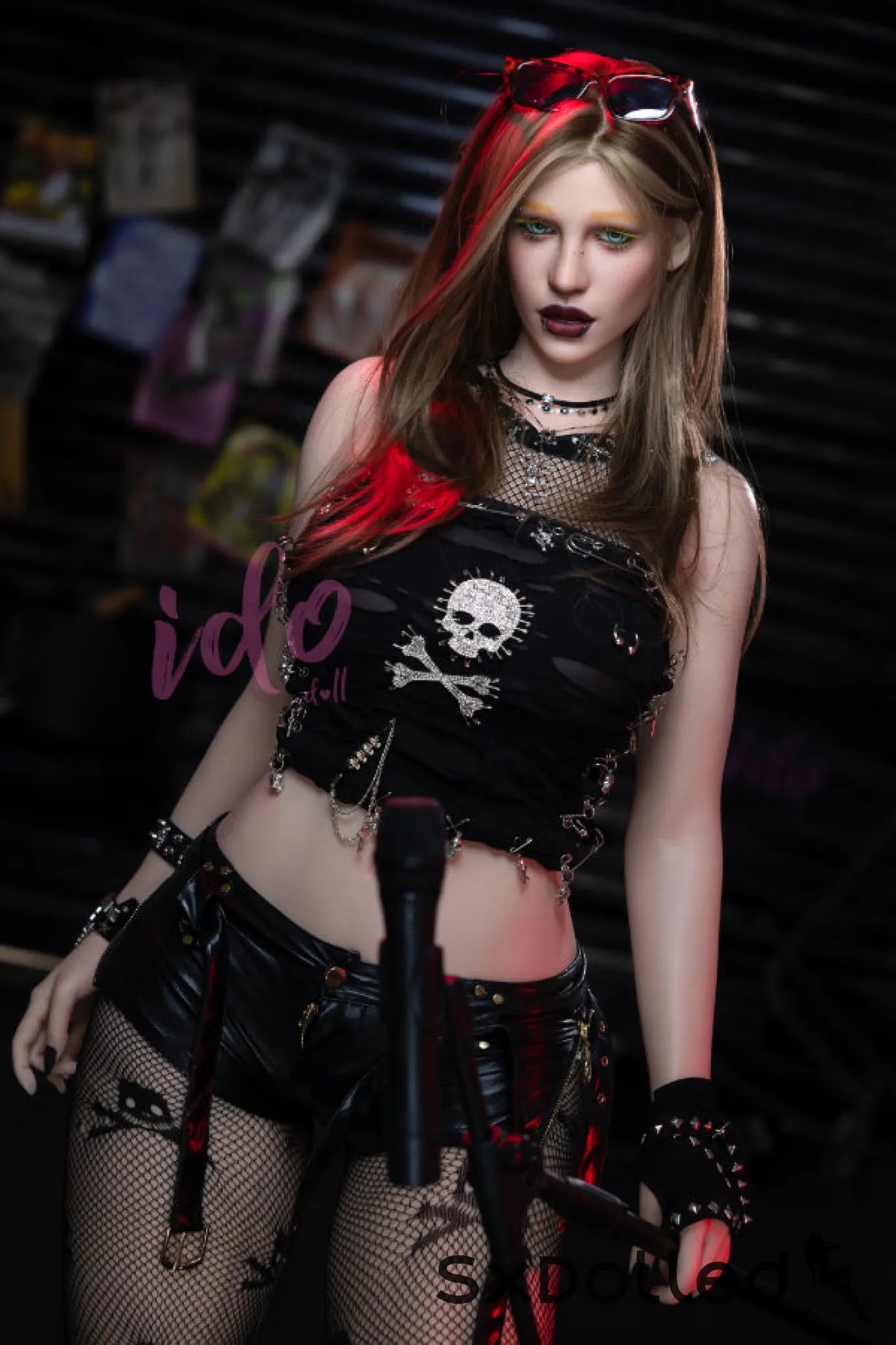 Lilith A (F-Cup) (167cm) | Thick Curvy Goth Sex Doll | IDODOLL F-Cup / 167cm / Ombre Sex Doll
