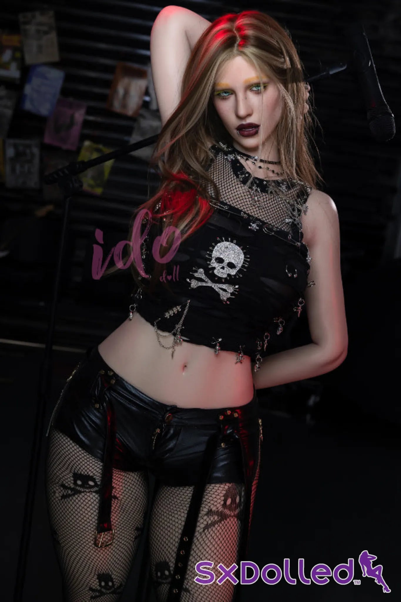 Lilith A (F-Cup) (167cm) | Thick Curvy Goth Sex Doll | IDODOLL F-Cup / 167cm / Ombre Sex Doll