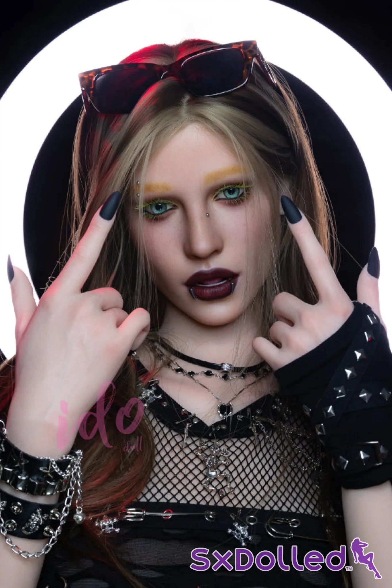 Lilith A (F-Cup) (167cm) | Thick Curvy Goth Sex Doll | IDODOLL F-Cup / 167cm / Ombre Sex Doll