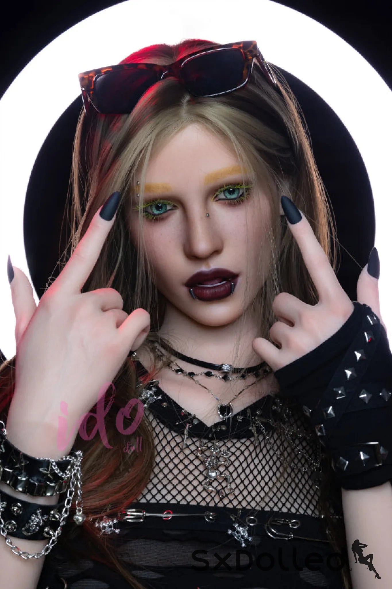 Lilith A (F-Cup) (167cm) | Thick Curvy Goth Sex Doll | IDODOLL F-Cup / 167cm / Ombre Sex Doll