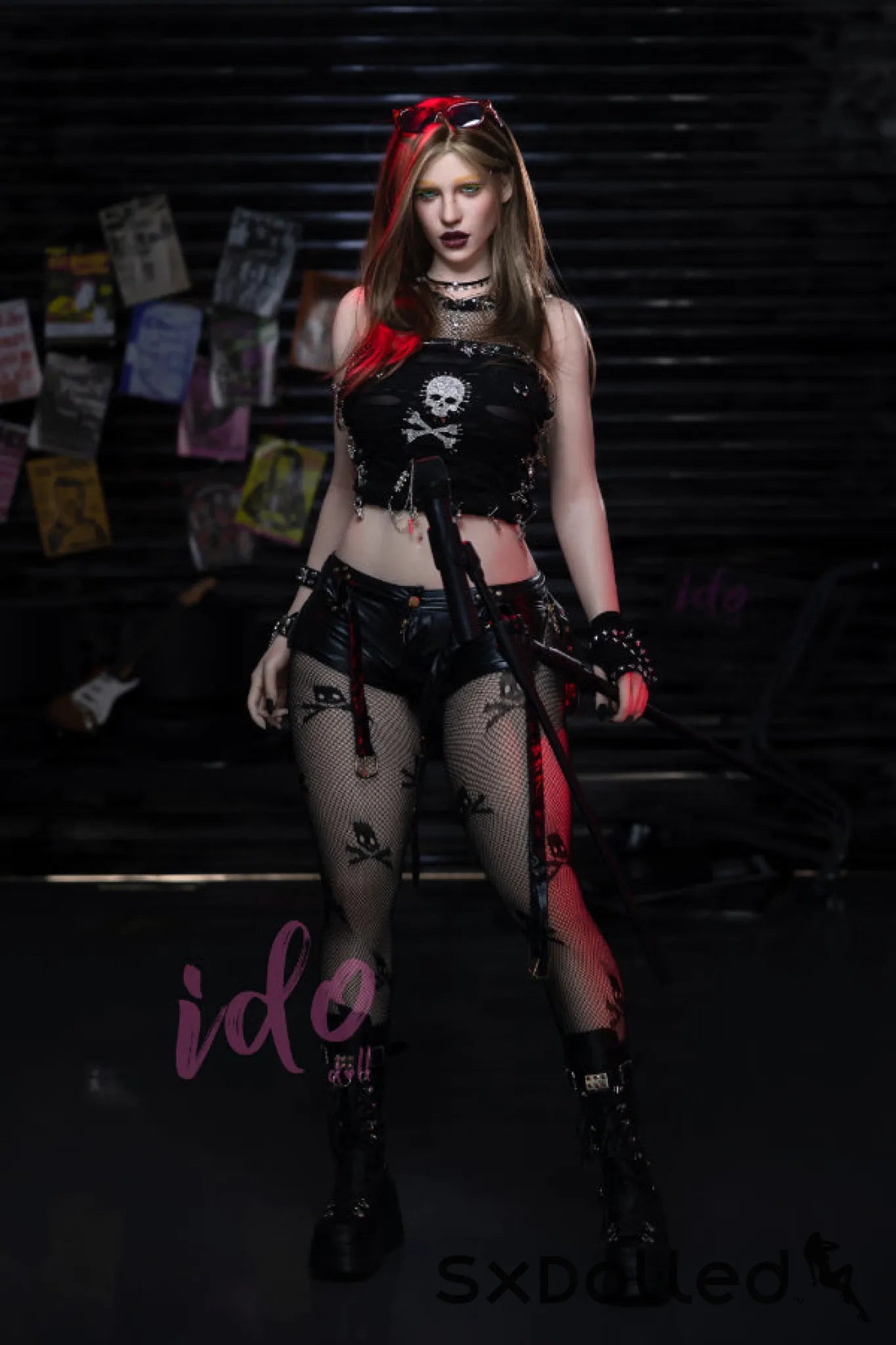 Lilith A (F-Cup) (167cm) | Thick Curvy Goth Sex Doll | IDODOLL F-Cup / 167cm / Ombre Sex Doll