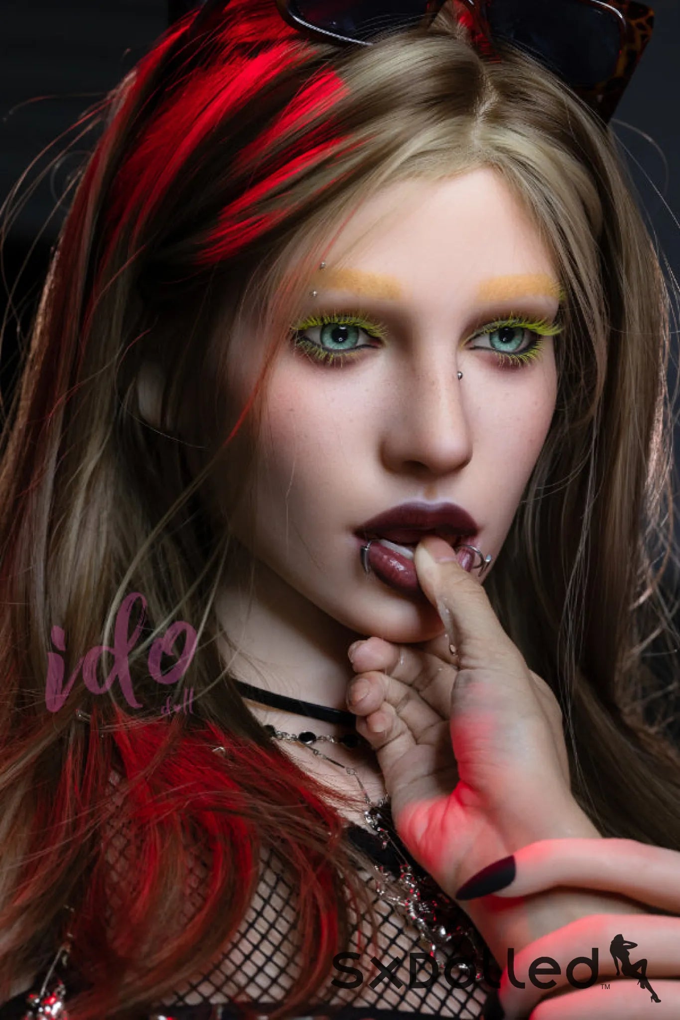 Lilith A (F-Cup) (167cm) | Thick Curvy Goth Sex Doll | IDODOLL F-Cup / 167cm / Ombre Sex Doll