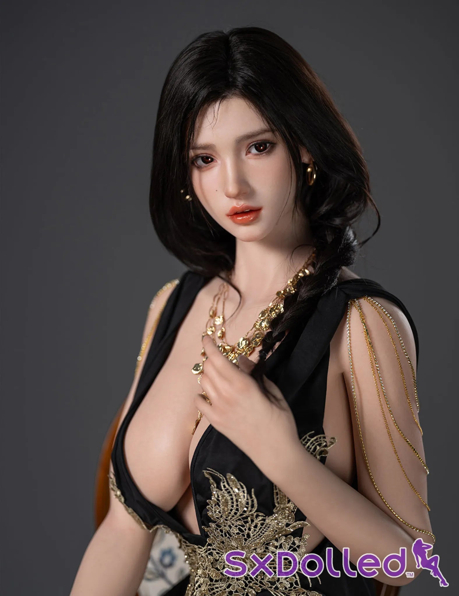 Lillian C (F-Cup) (168cm) | Brunette Soft Face Sex Doll | Top CY Doll - F-Cup / 168cm / Brunette - Sex Doll