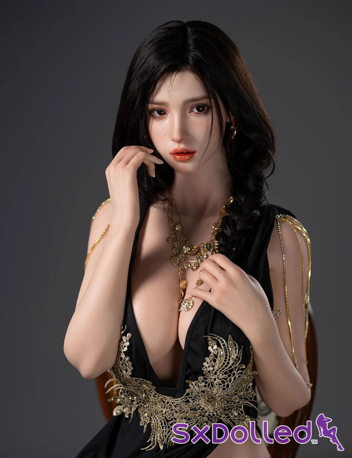 Lillian C (F-Cup) (168cm) | Brunette Soft Face Sex Doll | Top CY Doll - F-Cup / 168cm / Brunette - Sex Doll