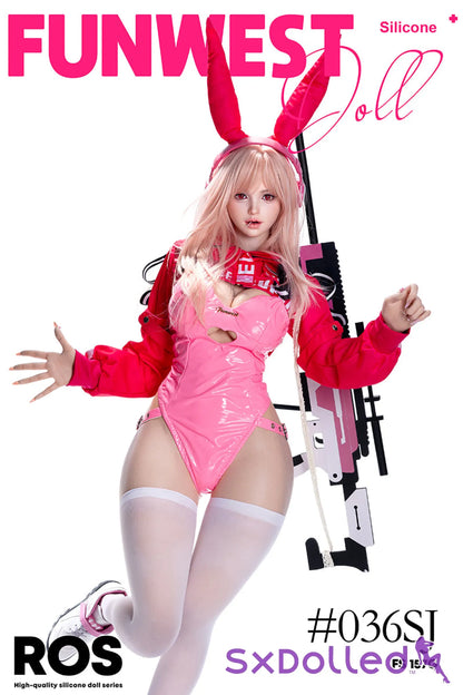 Lily C (G-Cup) (157cm) | Bunny Cosplay Sex Doll | Funwest Doll - G-Cup / 157cm / Pink - Sex Doll