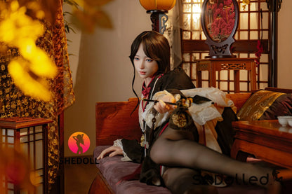 Lina B (E Cup) (156cm) | Asian Blue Eyed Sex Doll | SHEDOLL E Cup / 156cm / Brunette Sex Doll
