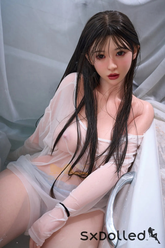 Lina C (E-Cup) (153cm) | Thick Curvy Asian Sex Doll | Irontech Doll E-Cup / 153cm / Brunette Sex Doll