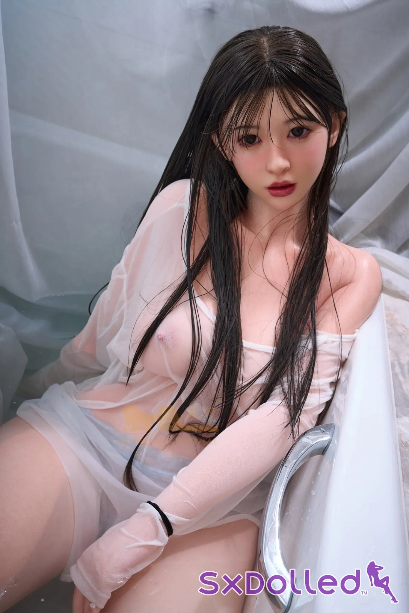 Lina C (E-Cup) (153cm) | Thick Curvy Asian Sex Doll | Irontech Doll E-Cup / 153cm / Brunette Sex Doll
