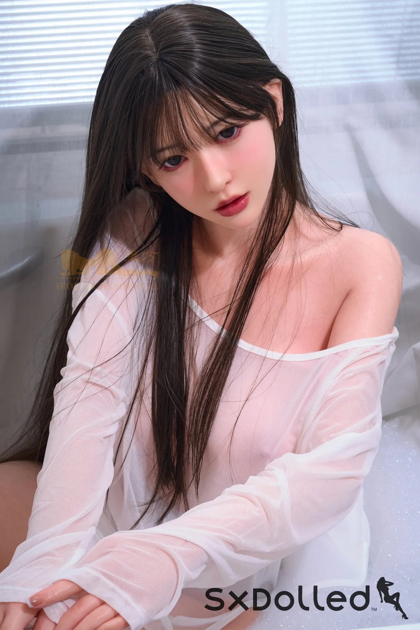 Lina C (E-Cup) (153cm) | Thick Curvy Asian Sex Doll | Irontech Doll E-Cup / 153cm / Brunette Sex Doll