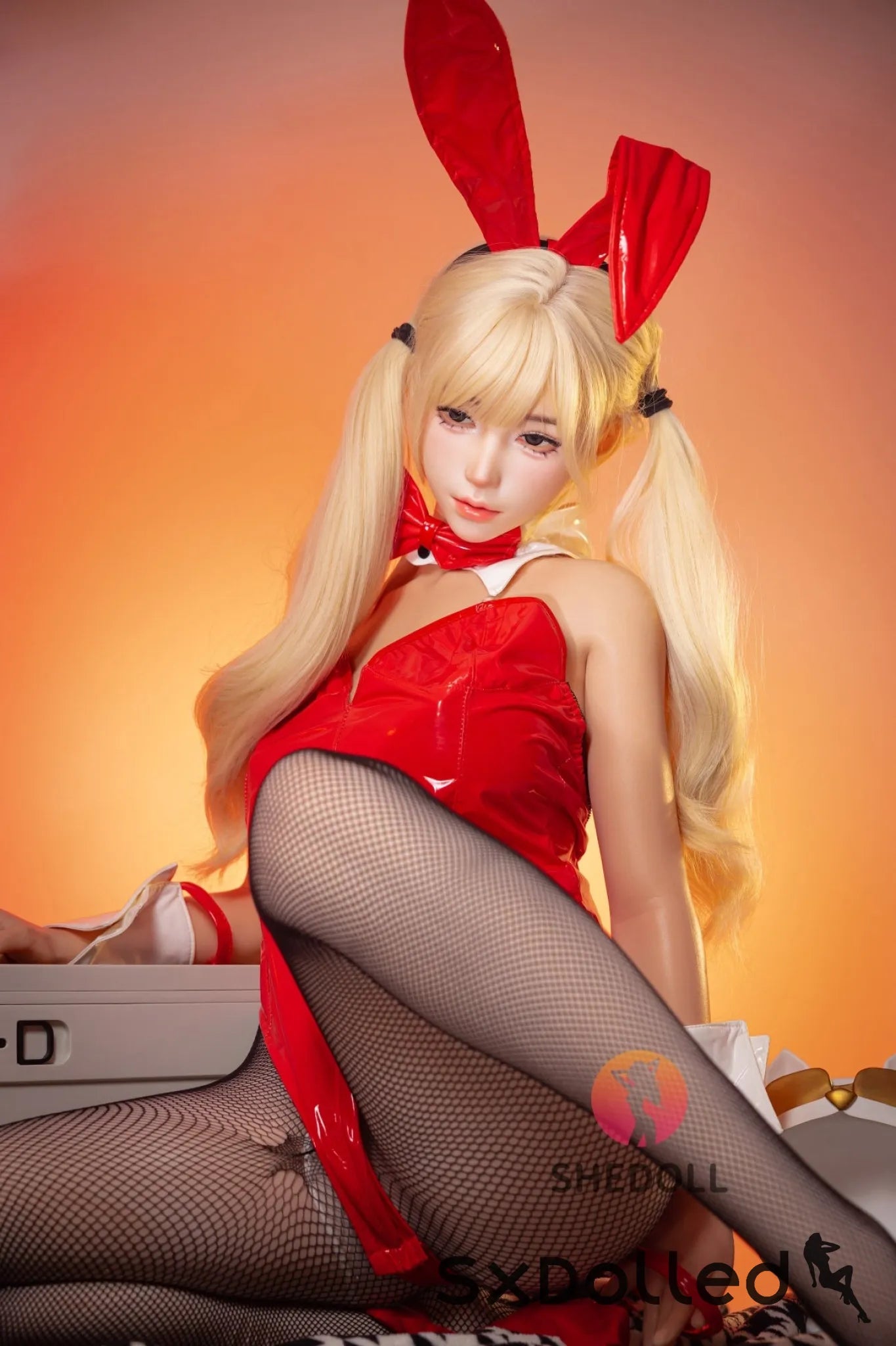 Lina D (E-Cup) (156cm) | Asian Bunny Cosplay Sex Doll | SHEDOLL E-Cup / 156cm / Blonde Sex Doll