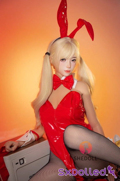 Lina D (E-Cup) (156cm) | Asian Bunny Cosplay Sex Doll | SHEDOLL E-Cup / 156cm / Blonde Sex Doll