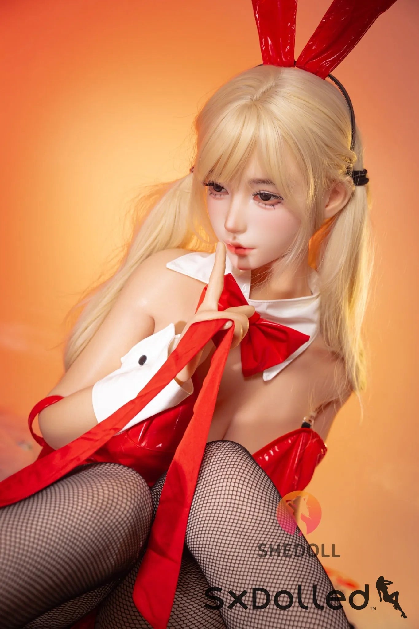 Lina D (E-Cup) (156cm) | Asian Bunny Cosplay Sex Doll | SHEDOLL E-Cup / 156cm / Blonde Sex Doll