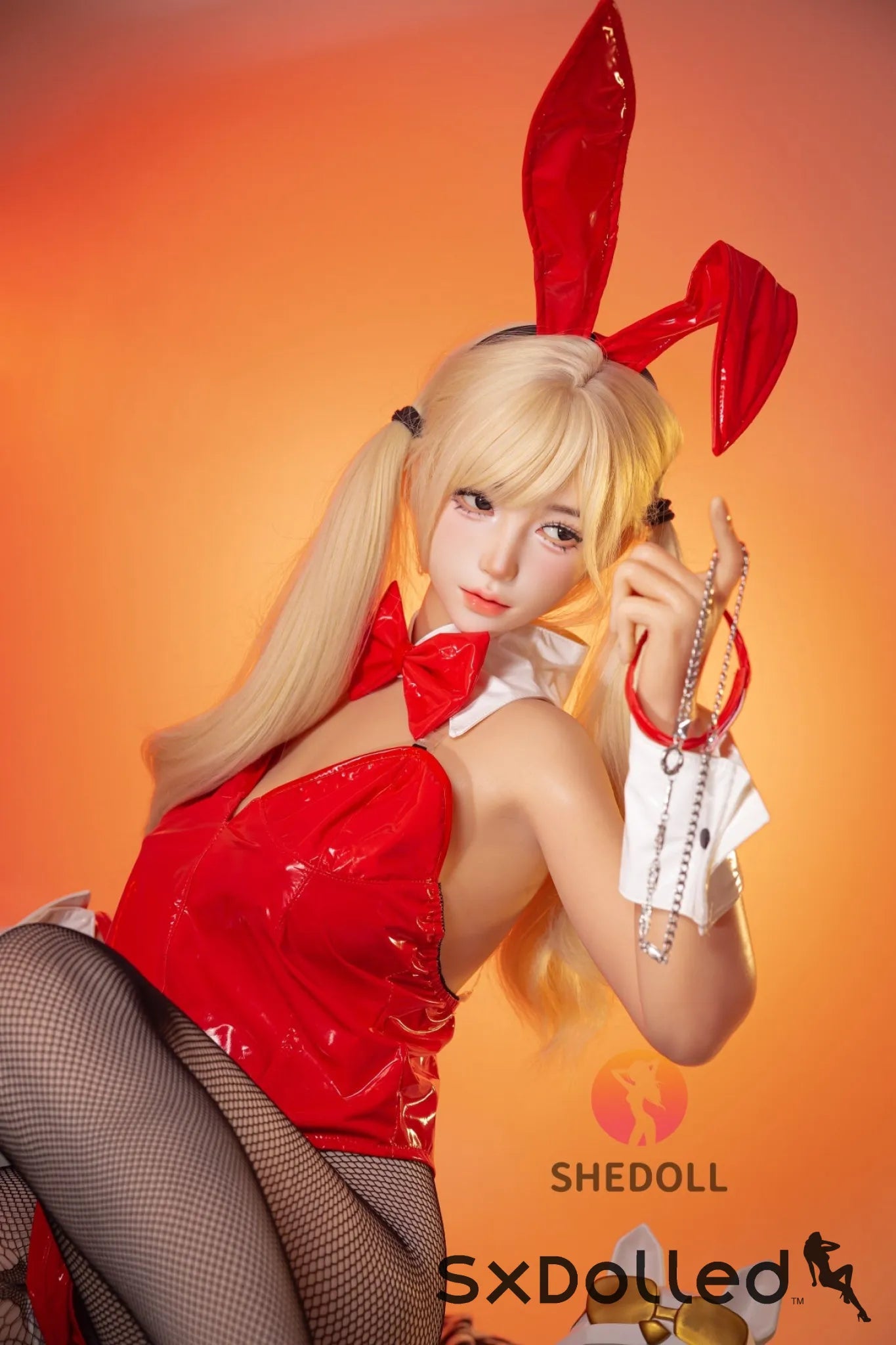 Lina D (E-Cup) (156cm) | Asian Bunny Cosplay Sex Doll | SHEDOLL E-Cup / 156cm / Blonde Sex Doll