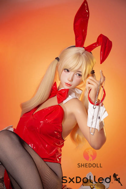 Lina D (E-Cup) (156cm) | Asian Bunny Cosplay Sex Doll | SHEDOLL E-Cup / 156cm / Blonde Sex Doll