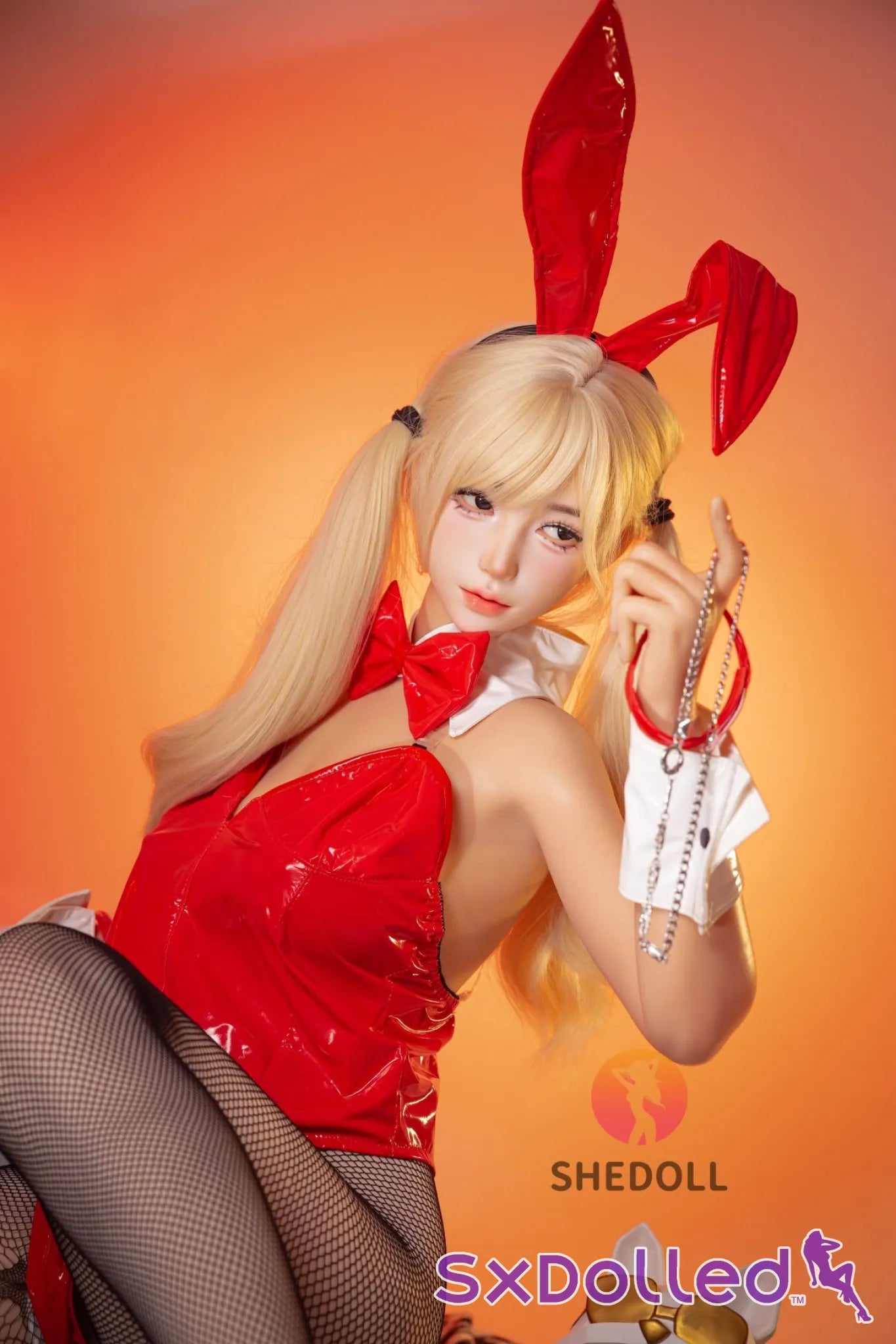 Lina D (E-Cup) (156cm) | Asian Bunny Cosplay Sex Doll | SHEDOLL E-Cup / 156cm / Blonde Sex Doll