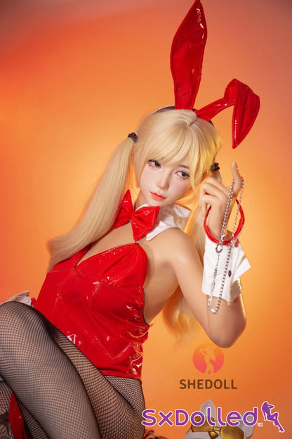 Lina D (E-Cup) (156cm) | Asian Bunny Cosplay Sex Doll | SHEDOLL E-Cup / 156cm / Blonde Sex Doll