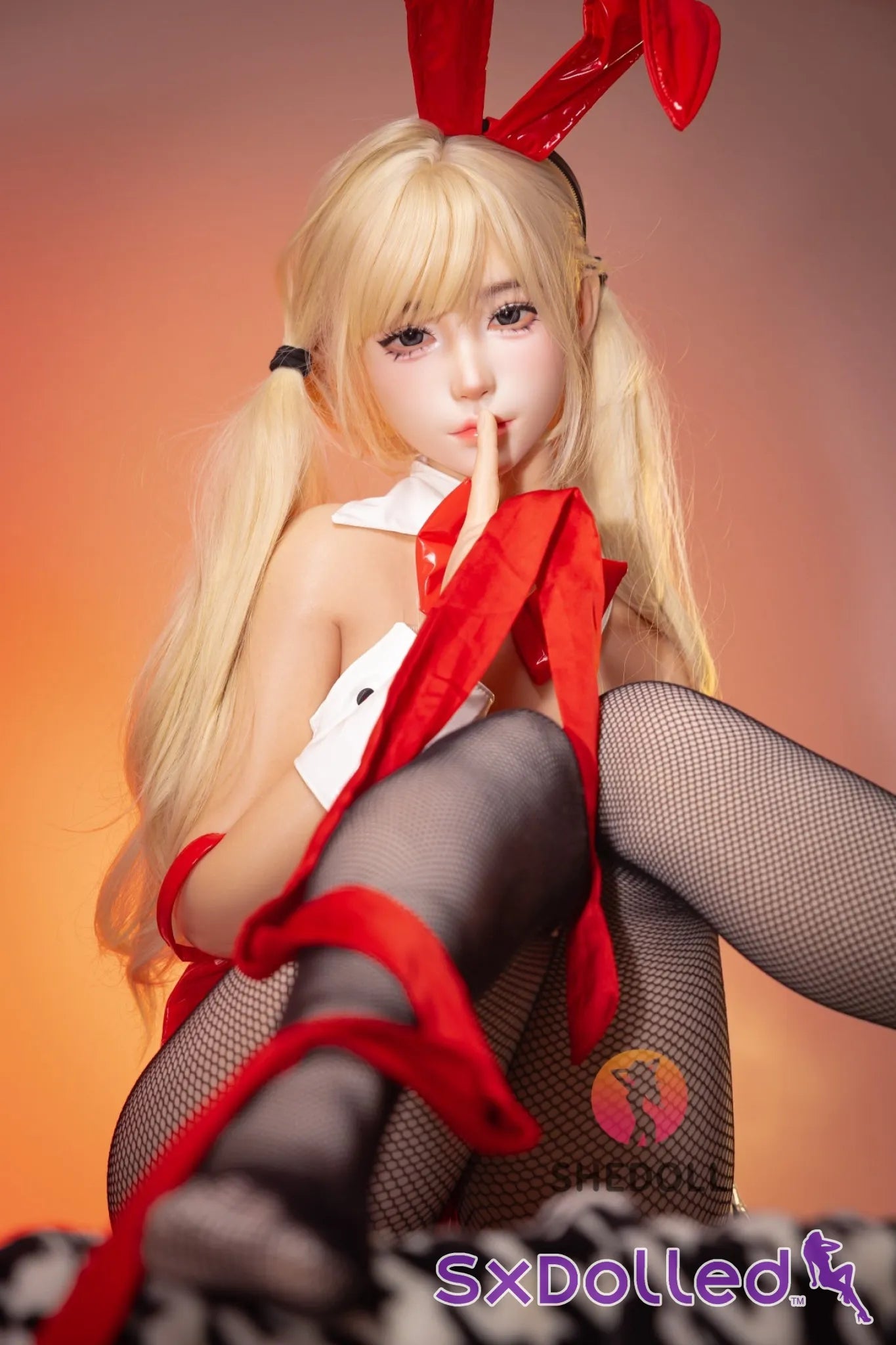 Lina D (E-Cup) (156cm) | Asian Bunny Cosplay Sex Doll | SHEDOLL E-Cup / 156cm / Blonde Sex Doll