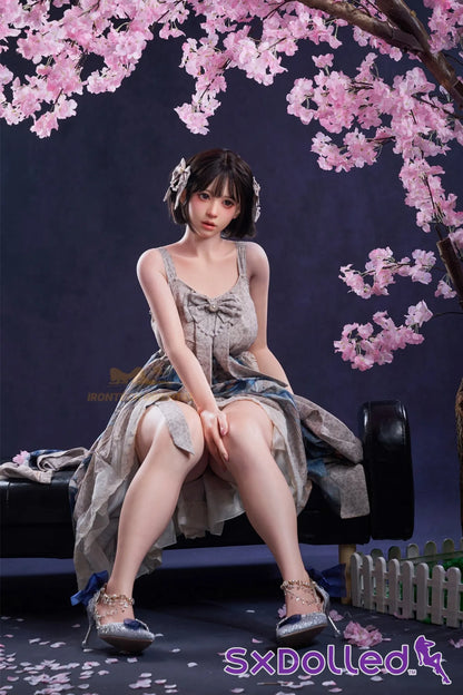 Lina F (E-Cup) (153cm) | Curvy Thick Japanese Sex Doll | Irontech Doll | Oriental Series - E-Cup / 153cm / Brunette