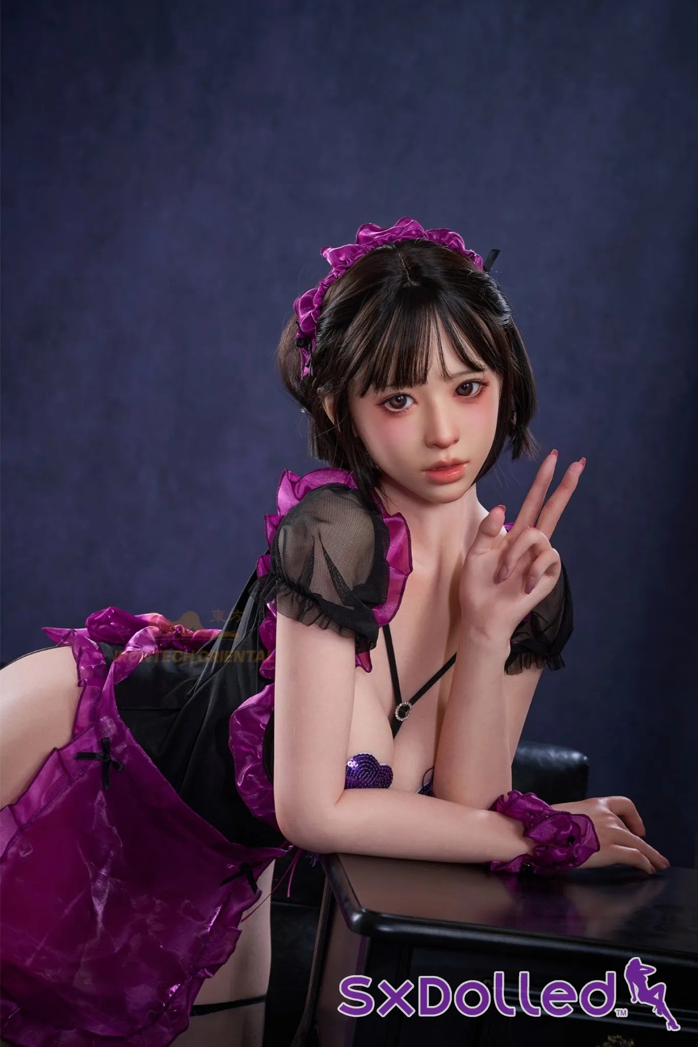 Lina F (E-Cup) (153cm) | Curvy Thick Japanese Sex Doll | Irontech Doll | Oriental Series - E-Cup / 153cm / Brunette