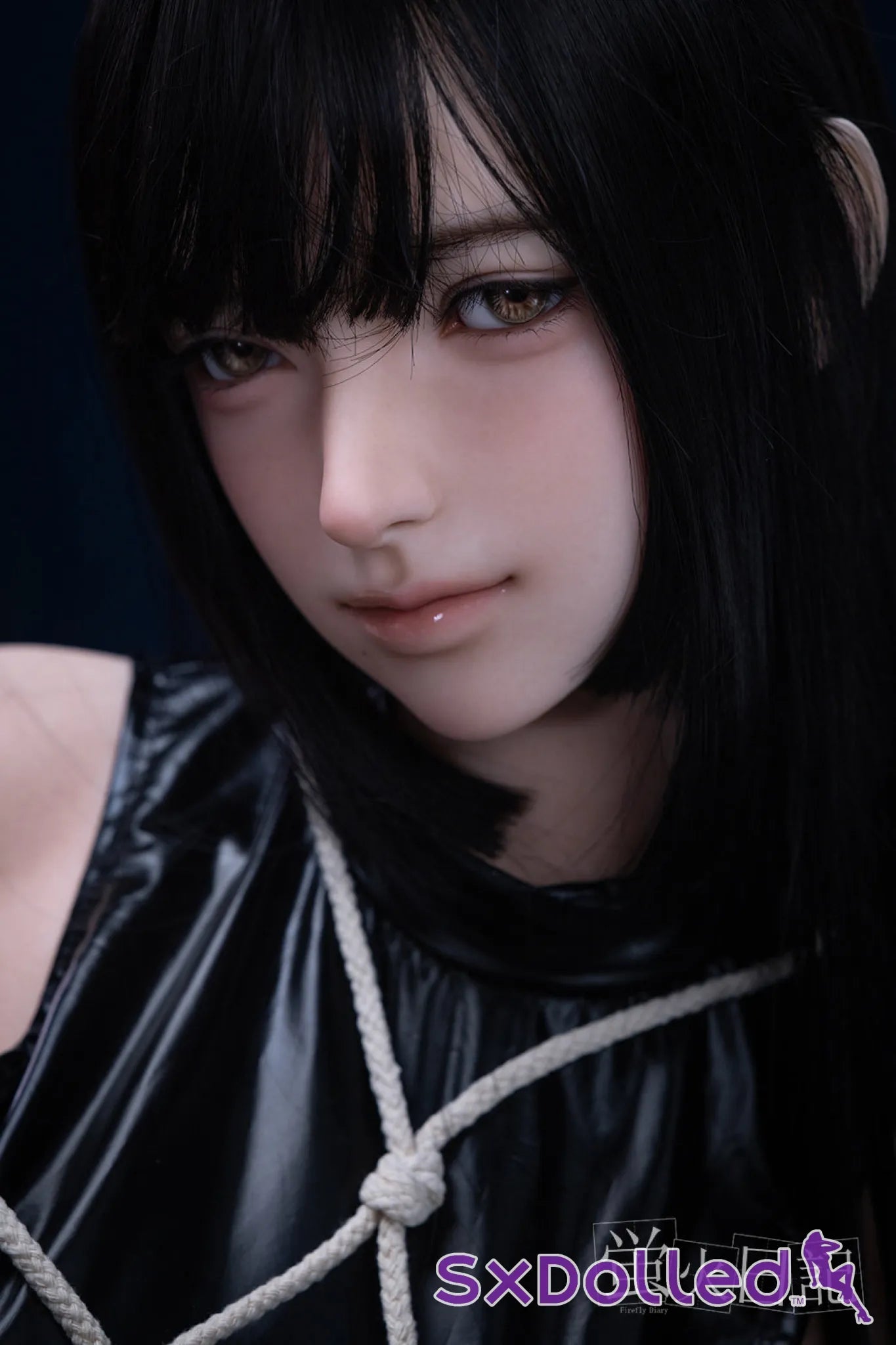 Linglong A (D-Cup) (162cm) | Bondage Play Sex Doll | Firefly Diary - D-Cup / 162cm / Black - Sex Doll