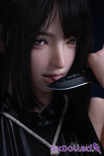 Linglong A (D-Cup) (162cm) | Bondage Play Sex Doll | Firefly Diary - D-Cup / 162cm / Black - Sex Doll