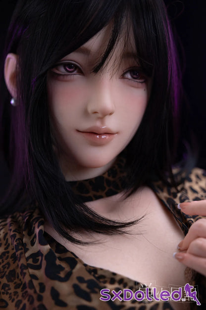 Linglong (C-Cup) (161cm) | Smirking Asian Sex Doll | Firefly Diary - C-Cup / 161cm / Black - Sex Doll