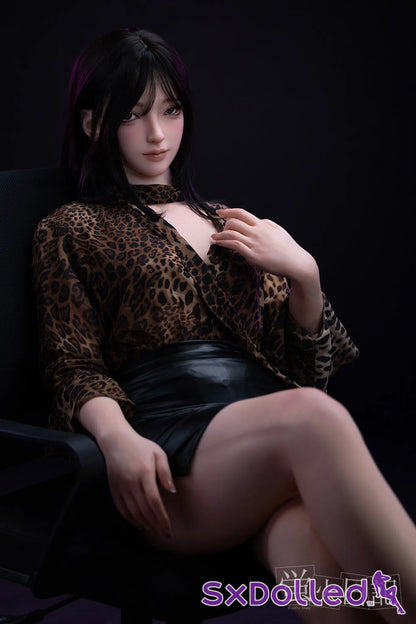 Linglong (C-Cup) (161cm) | Smirking Asian Sex Doll | Firefly Diary - C-Cup / 161cm / Black - Sex Doll