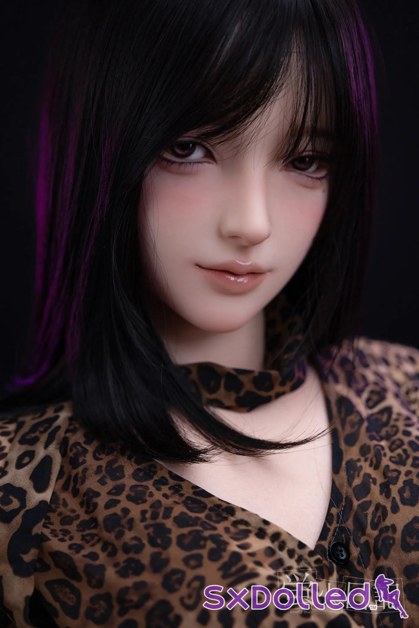 Linglong (C-Cup) (161cm) | Smirking Asian Sex Doll | Firefly Diary - C-Cup / 161cm / Black - Sex Doll