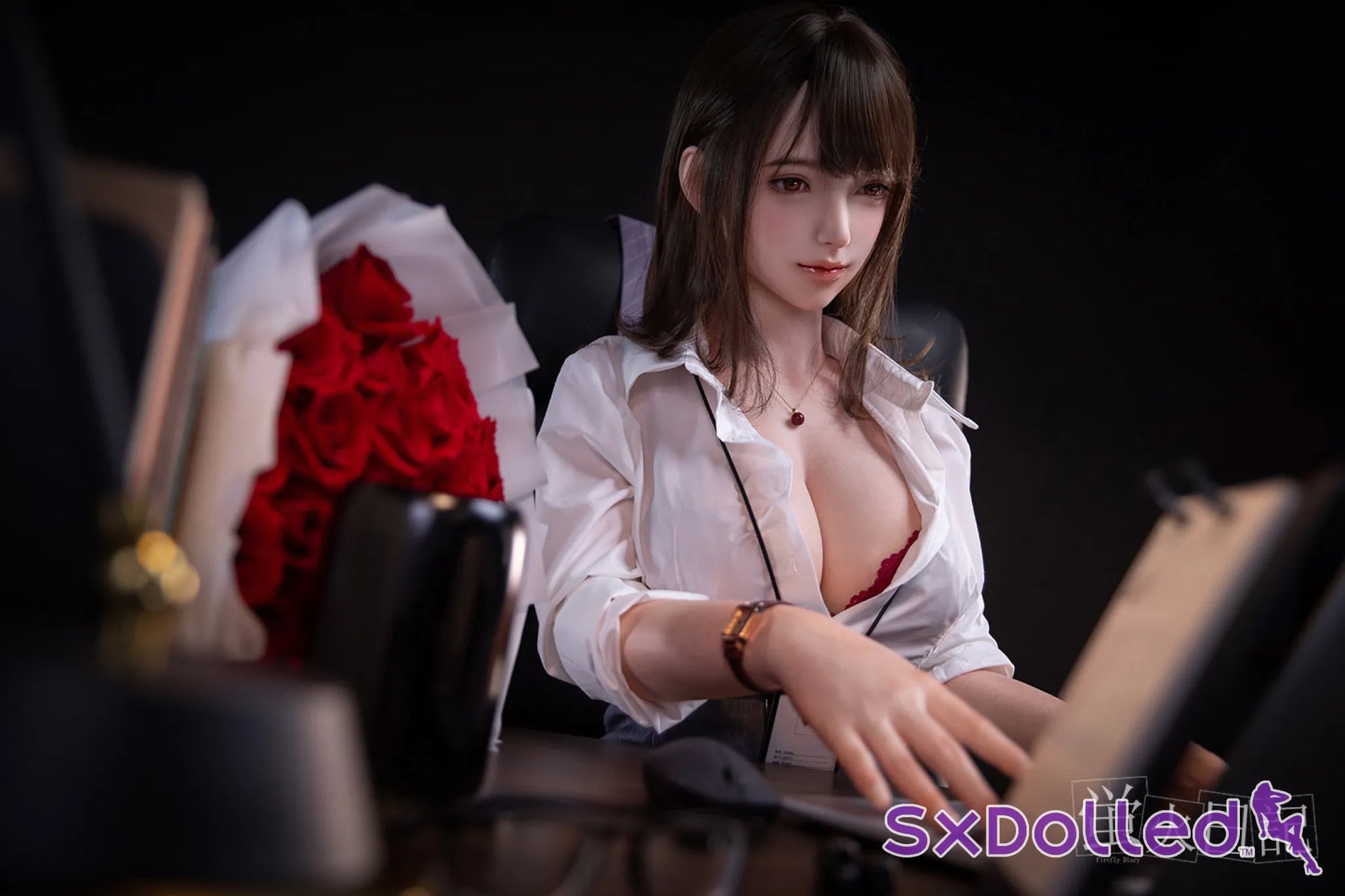 Linglong D (I-Cup) (164cm) | Asian Assistant Sex Doll | Firefly Diary - I-Cup / 164cm / Brunette - Sex Doll