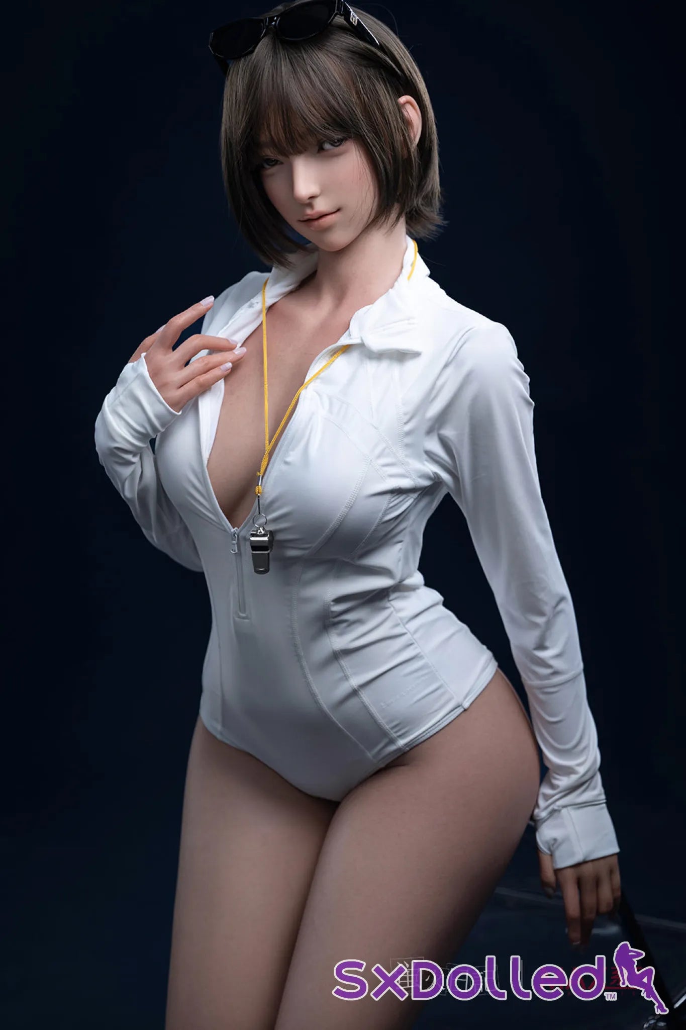 Linglong F (D-Cup) (165cm) | Pool Lifegaurd Sex Doll | Firefly Diary | MAX Series - D-Cup / 165cm / Brunette - Sex Doll