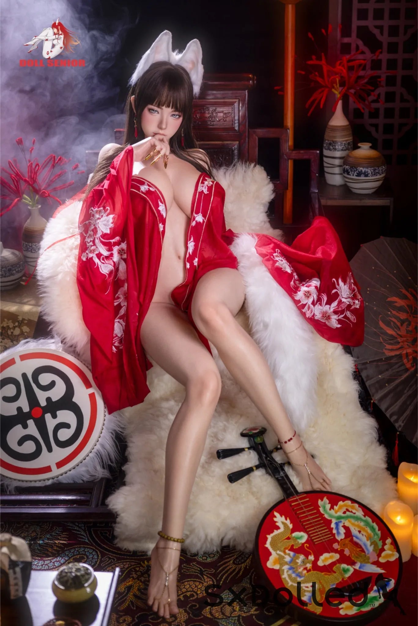 Linsha (F-Cup) (165cm) | Traditional Asian Sex Doll | Doll Senior F-Cup / 165cm / Brunette Sex Doll