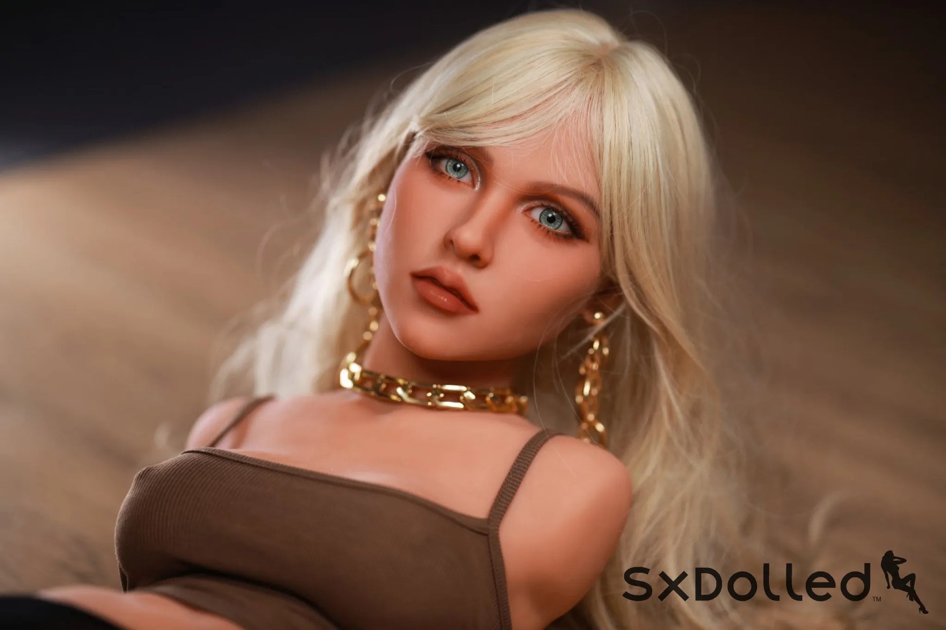 Liora (F-Cup) (88cm) | Blonde Caucasian Sex Doll Torso | Fire Doll F-Cup / 88cm / Blonde Sex Doll