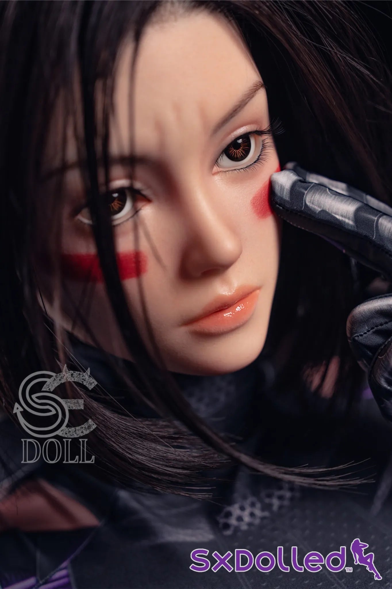 Lita.A (E-Cup) (161cm) | Angry Assassin Cosplay Sex Doll | SE Doll E-Cup / 161cm / Black Sex Doll