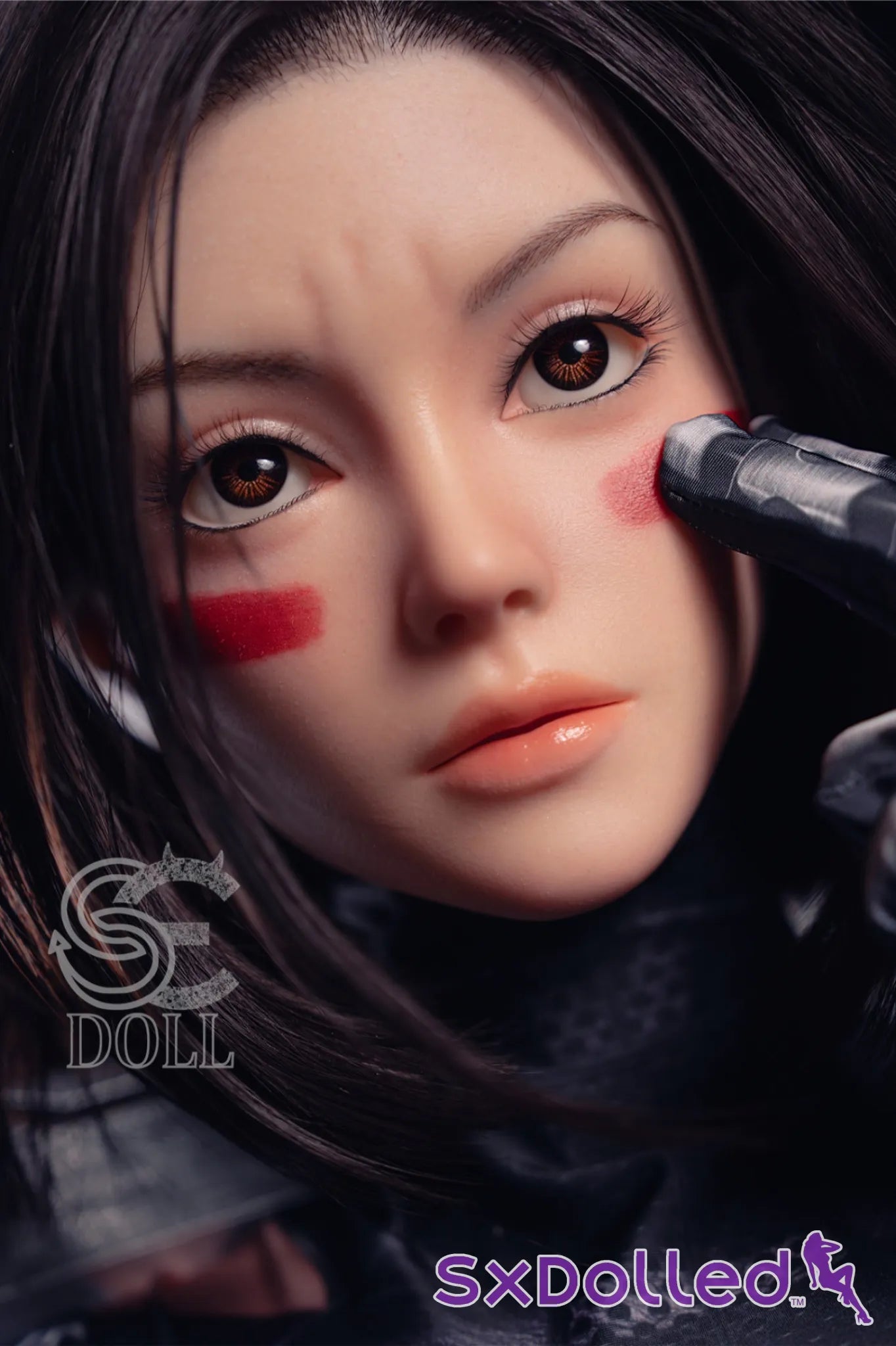Lita.A (E-Cup) (161cm) | Angry Assassin Cosplay Sex Doll | SE Doll E-Cup / 161cm / Black Sex Doll
