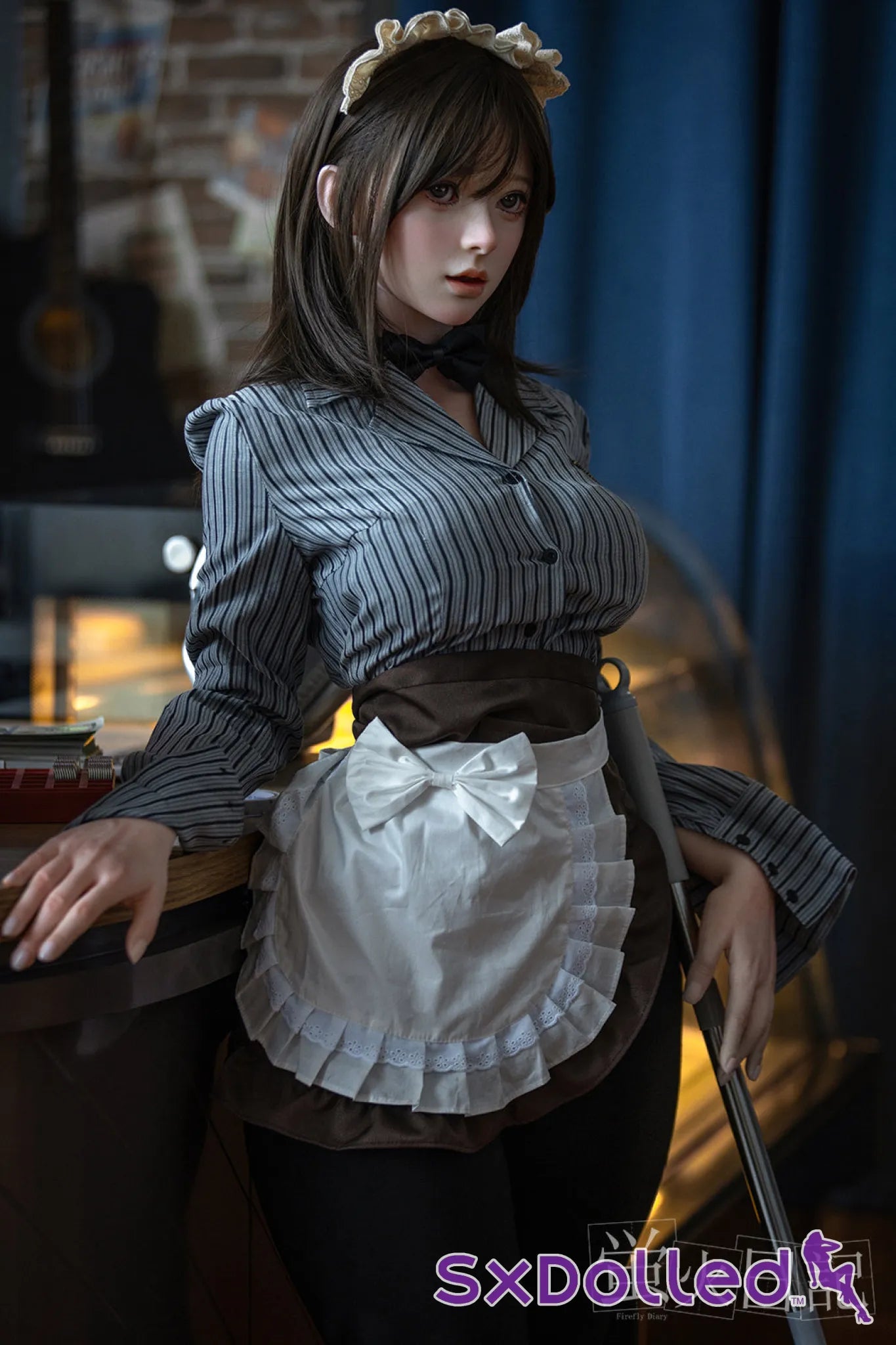 Liuli E (G-Cup) (159cm) | Burger Grill Master Sex Doll | Firefly Diary - G-Cup / 159cm / Black - Sex Doll