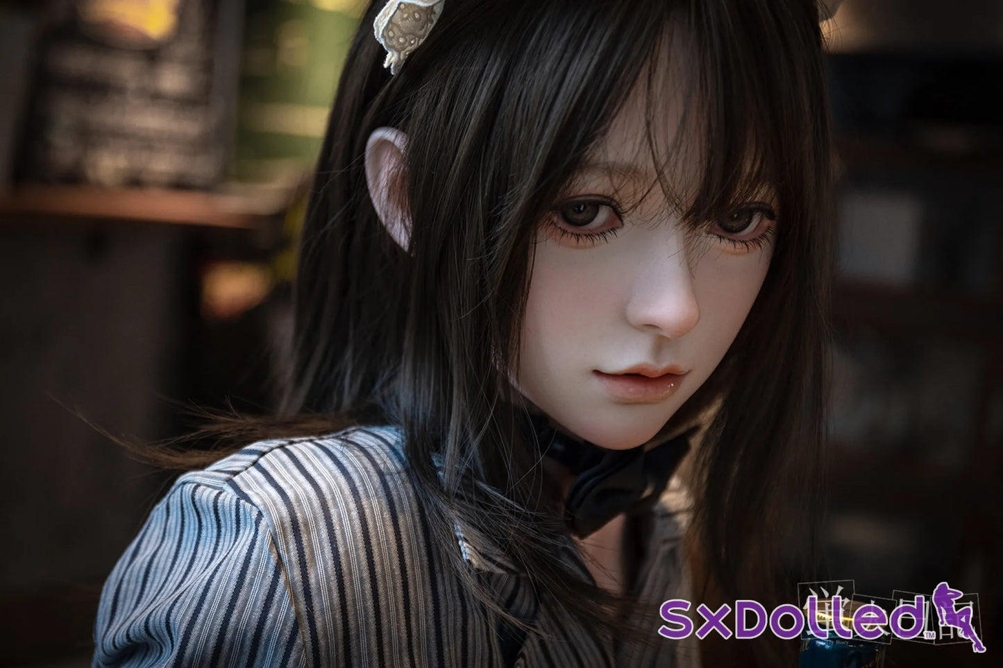 Liuli E (G-Cup) (159cm) | Burger Grill Master Sex Doll | Firefly Diary - G-Cup / 159cm / Black - Sex Doll